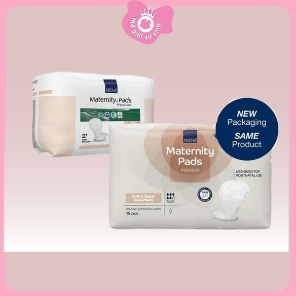 Abena Maternity Pads Premium Băng Lót Sản Phụ 14cai