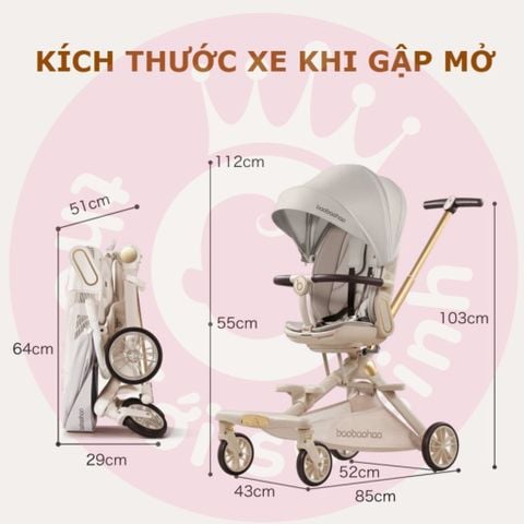 Xe Đẩy Baobaohao V16