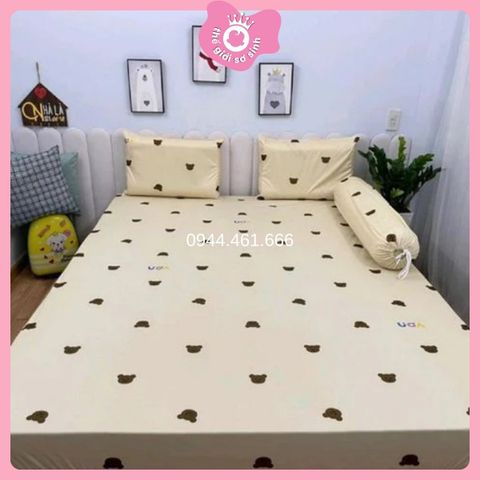 Ga Chống Thấm Ú Òa Thun Lạnh Premium Trẻ sơ sinh