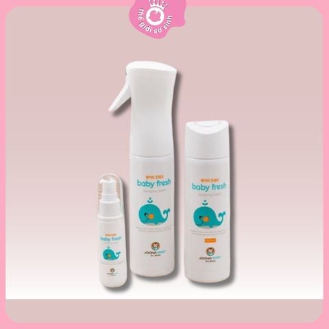 Baby Fresh Xịt Khuẩn Khử Mùi cá voi xanh 300ml Cho Bé