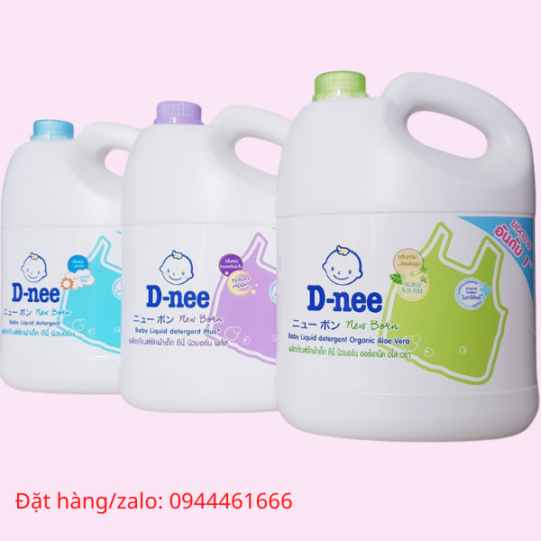  Nước giặt xả vải Dnee 3000ml 