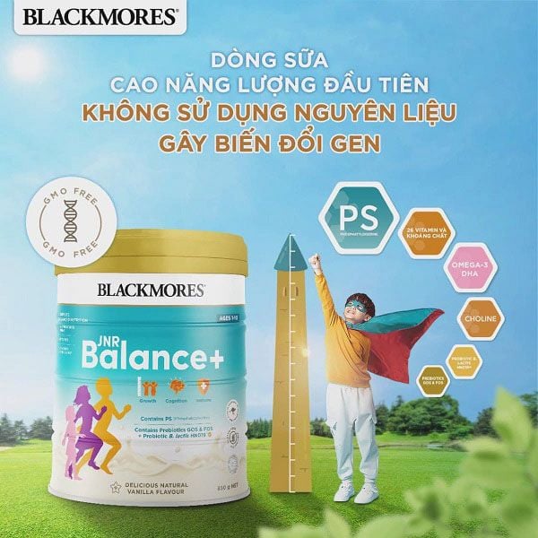 Blackmores Sữa Jnr Balance + 1-10 tuổi HT 400g (t50)