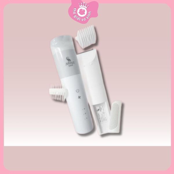 Tông đơ Cắt Tóc cho bé Moaz MB014 / bảo hành 1 năm lỗi 1 đổi 1