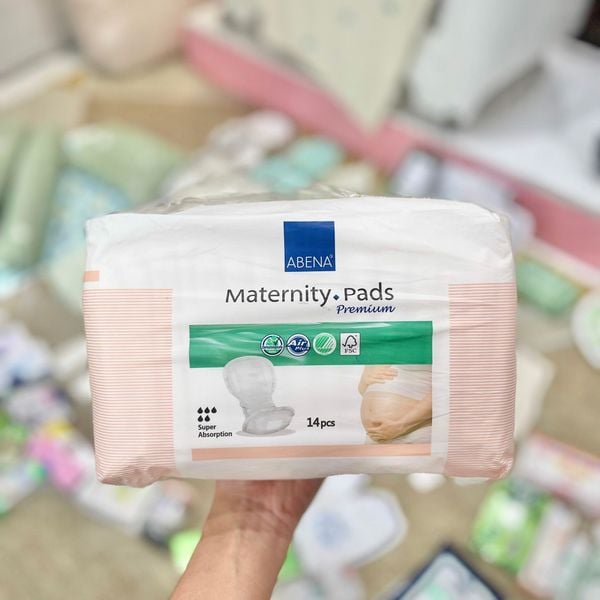 Abena Maternity Pads Premium Băng Lót Sản Phụ 14cai