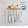 Hrnee Body Dài Modal Organic có bao tay lật, cho bé 0-9M