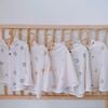 Monona Áo Choàng Muslin Sử Dụng 4 Mùa Có Mũ Kính cho bé / freesize từ 3,5-12kg Xô Muslin
