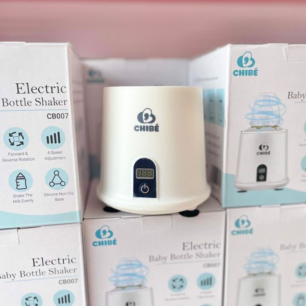 Máy Lắc Bình Sữa Tự Động Chibe xoay 360 đảo chiều CB007/ Bảo hành 18 tháng