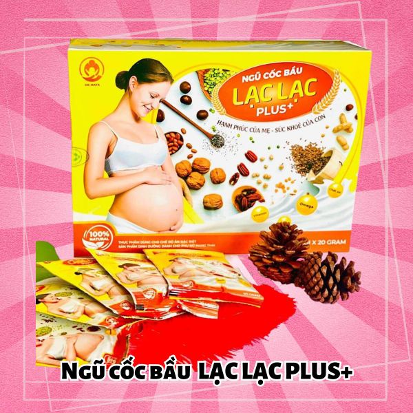 Ngũ cốc bầu Lạc Plus+ 37 loại hạt - thực phẩm bổ sung Vitamin dành cho mẹ