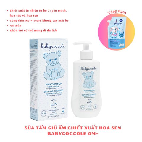 (DEAL-HOT)-Sua-tam-goi-chiet-xuat-Hoa-Sen-250ml-(chai)---tang-1-tui-nuoc-giat-xa-Amusant-cho-be-600ml