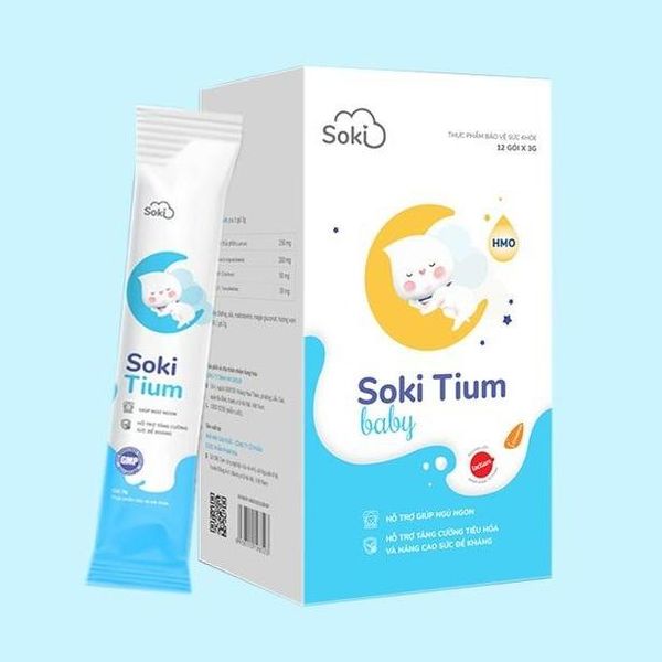 Soki Tium Baby thực phẩm bổ sung sữa