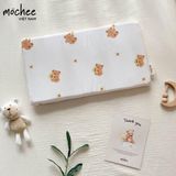 Mochee Gối Nằm Cao Su Non Chữ Nhật 20x37cm