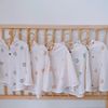 Monona Áo Choàng Muslin Sử Dụng 4 Mùa Có Mũ Kính cho bé / freesize từ 3,5-12kg Xô Muslin