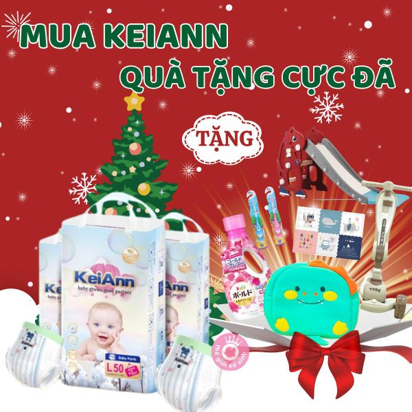 Tã quần nội địa Keiann cho bé đủ size M, L, XL, XXL, XXXL,XXXXL