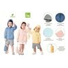 Lullaby- Áo chống nắng mũ 2 lớp cotton cho bé NH395 đủ size 18m-5year