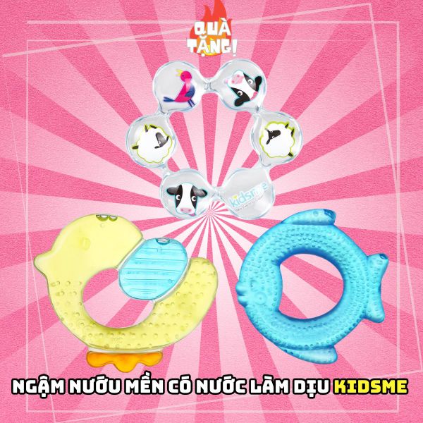 Ngậm nướu mền có nước làm dịu Kidsme - cho bé sơ sinh 3m+