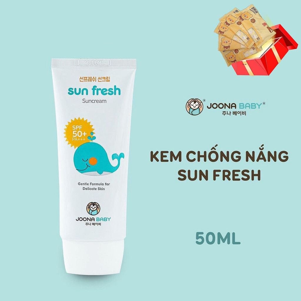  Kem chống nắng Sun Fresh - Joona Baby 50ml 6m+ Cho Bé 