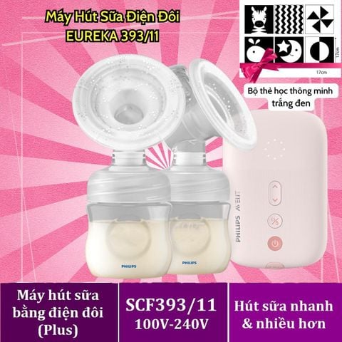 (Qua-tang-bo-the-hoc-thong-minh)-Aven.t-May-Hut-Sua-Dien-Doi-EUREKA-393/11---Bao-hanh-1-nam