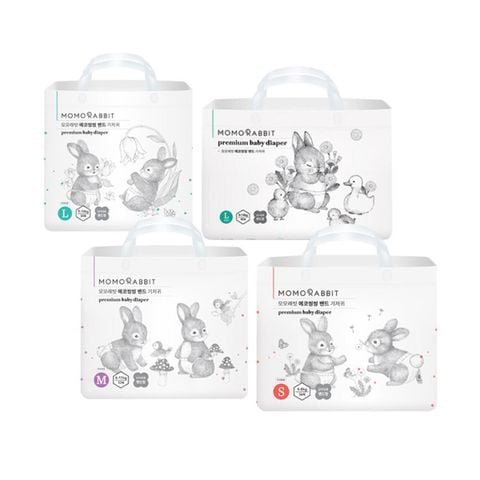 Tã dán và quần MoMoRabbit vải 3D không dệt