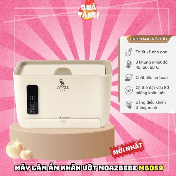 Máy làm ấm khăn Moaz MB059