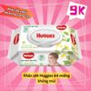 Khăn ướt Huggies 64 miếng - không mùi thân thiện với da bé Cho Bé