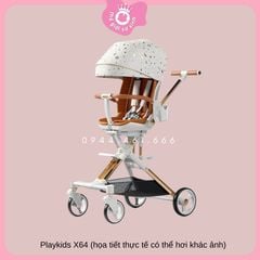 Playkid Xe Đẩy Gâp Gọn X6-3