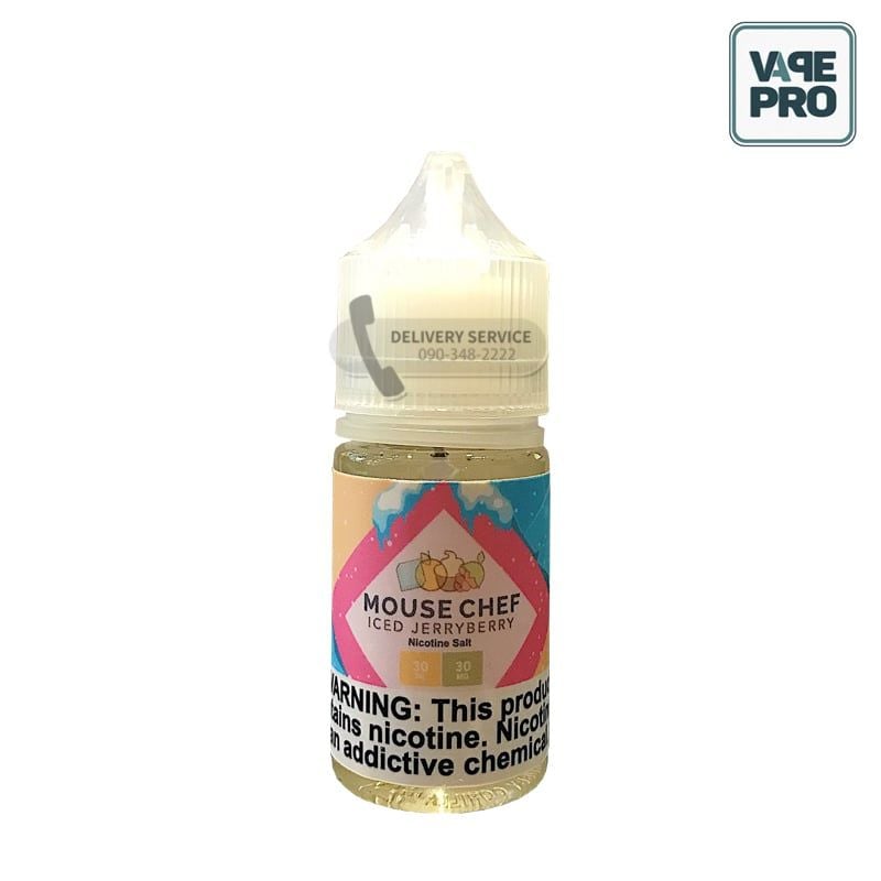 ICED JERRY BERRY (CAM KEM VIỆT QUẤT LẠNH) - MOUSE CHEF SALTS - 30ML
