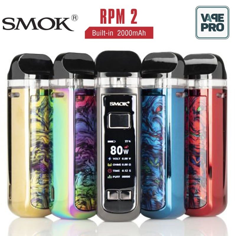 BỘ POD SYSTEM RPM 2 80W 2000mAh BY SMOK