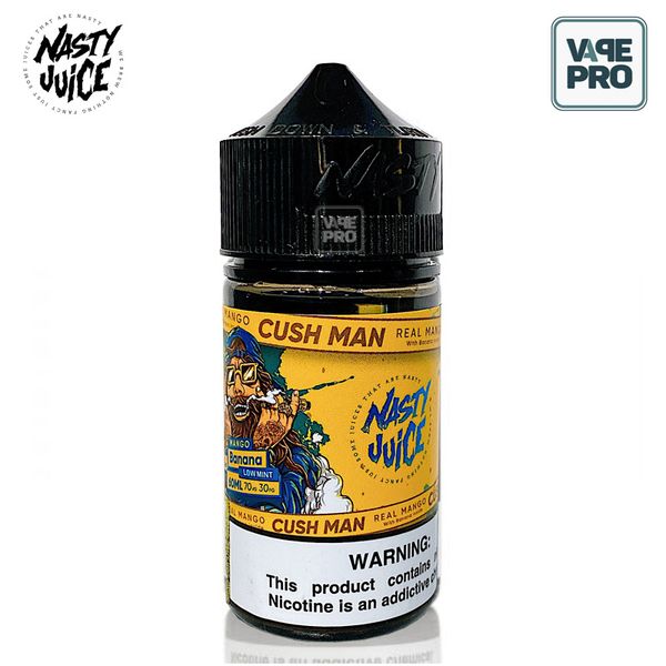 MANGO BANANA CUSH MAN (Xoài Chuối lạnh) NASTY JUICE ELIQUID 60ML