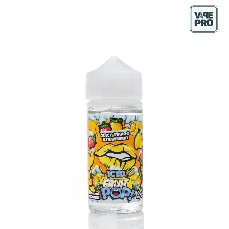 JUICY MANGO STRAWBERRY (Xoài dâu tây lạnh) 100ML  FRUIT POP ICED