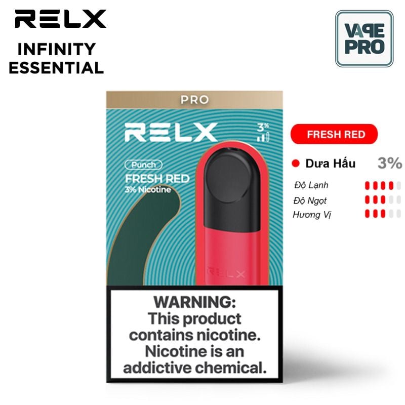 WATERMELON ICE (Dưa hấu lạnh) - RELX POD For RELX Infinity & RELX Essential