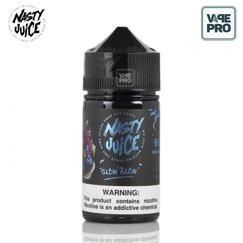 SLOW BLOW (Soda Chanh dứa lạnh) - NASTY JUICE E-LIQUID - 60ML