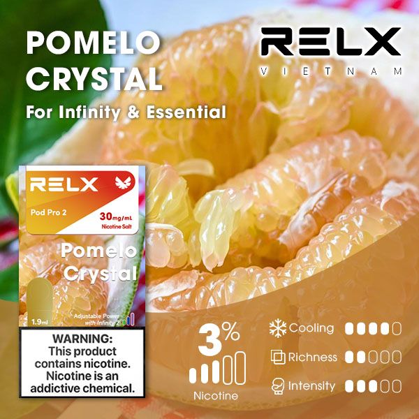 HONEY POMELO (Trà Bưởi mật ong lạnh) RELX POD For RELX Infinity & RE