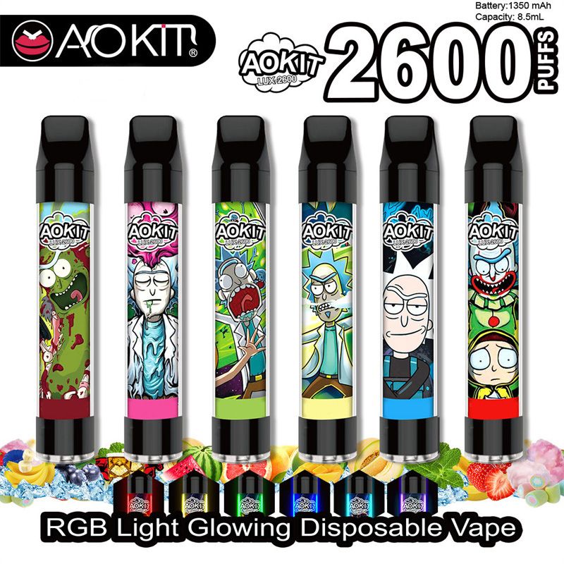 POD DÙNG 1 LẦN AOKIT LUX 2.600 hơi DISPOSABLE BY AOKIT