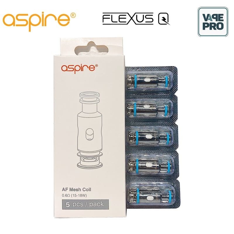 Pack 5 AF mesh coil 0.6 ohm thay thế cho FLEXUS Q - BLOK BY ASPIRE