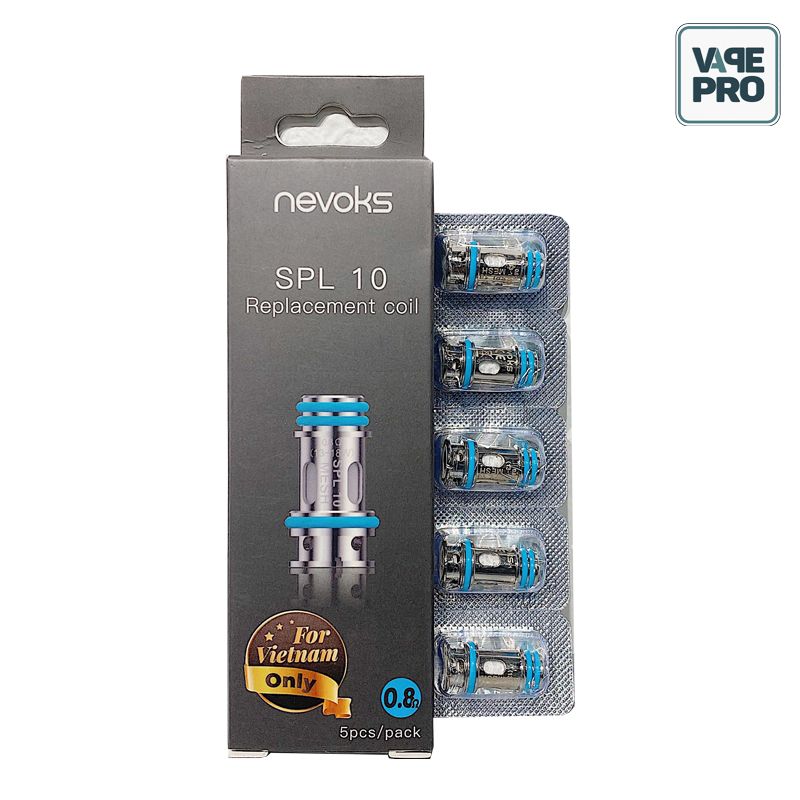 Pack 5 coil 0.8 ohm SPL10 thay thế cho FEELIN  BY NEVOKS