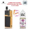 COMBO ORION Q 17W AIO POD SYSTEM & TINH DẦU SALT NIC 30ML VỊ TUỲ CHỌN