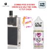 COMBO ORION Q 17W AIO POD SYSTEM & TINH DẦU SALT NIC 30ML VỊ TUỲ CHỌN