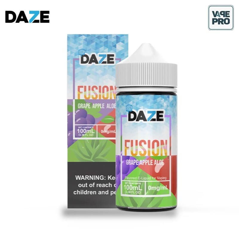 Grape Apple Aloe ( Nho Táo Nha đam lạnh ) iced 7 Daze Fusion 100ML