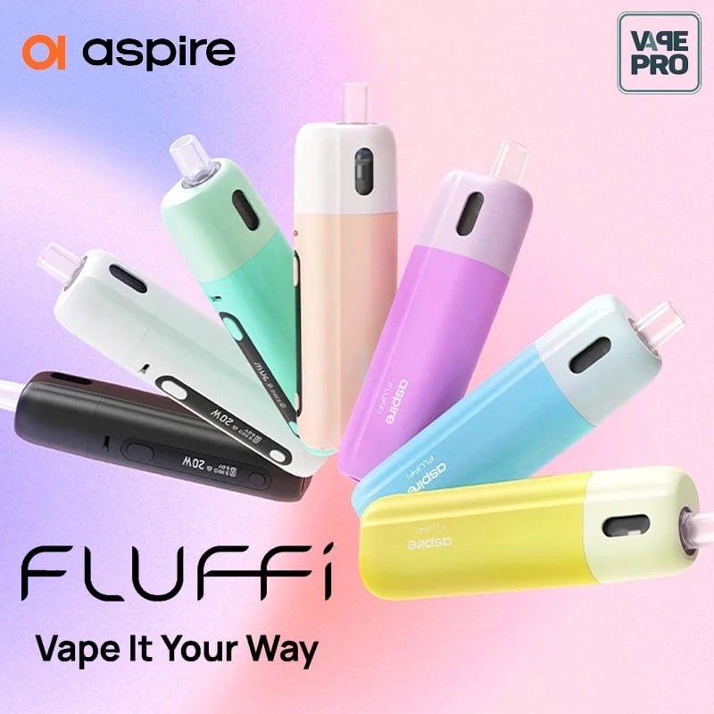 BỘ POD SYSTEM FLUFFI 20W 1500mAh BY ASPIRE