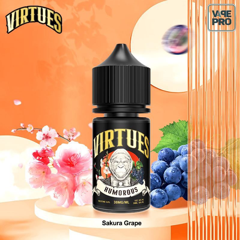 HUMOROUS - SAKURA GRAPE ( Nho anh đào lạnh ) BY VIRTUES. - 30ML