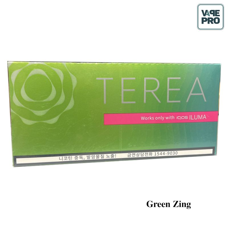 TEREA Green Zing HÀN for IQOS ILUMA – Vị bạc hà táo