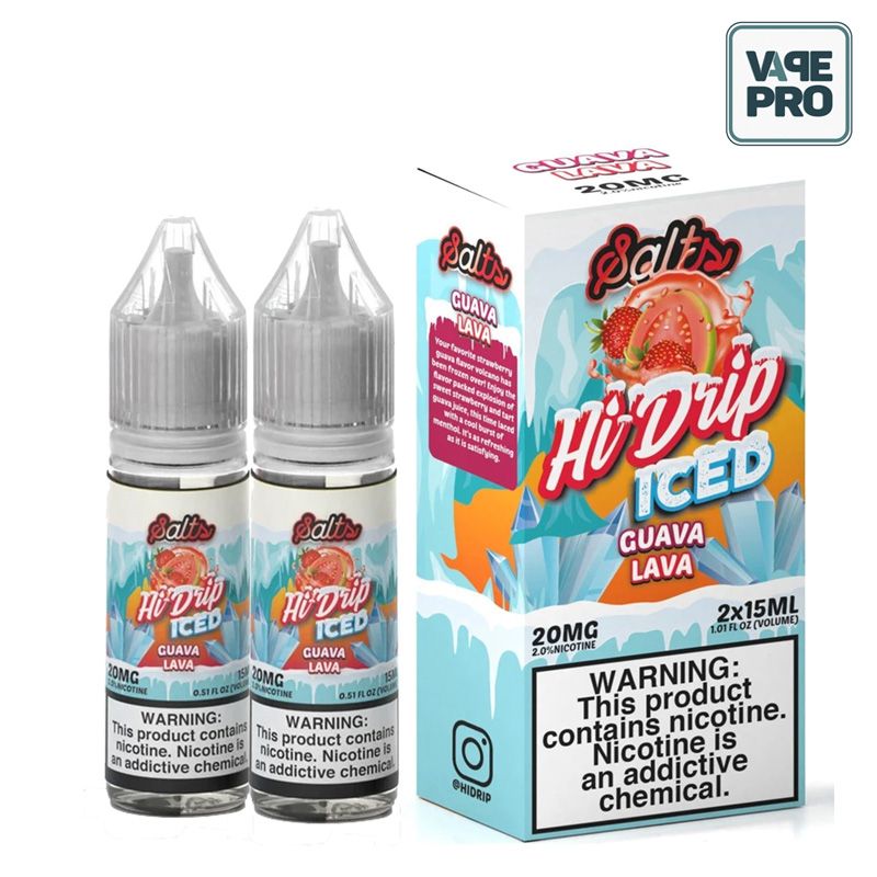 ICED GUAVA LAVA (ỔI DÂU TÂY LẠNH) - HI DRIP E-LIQUIDS - 30ML