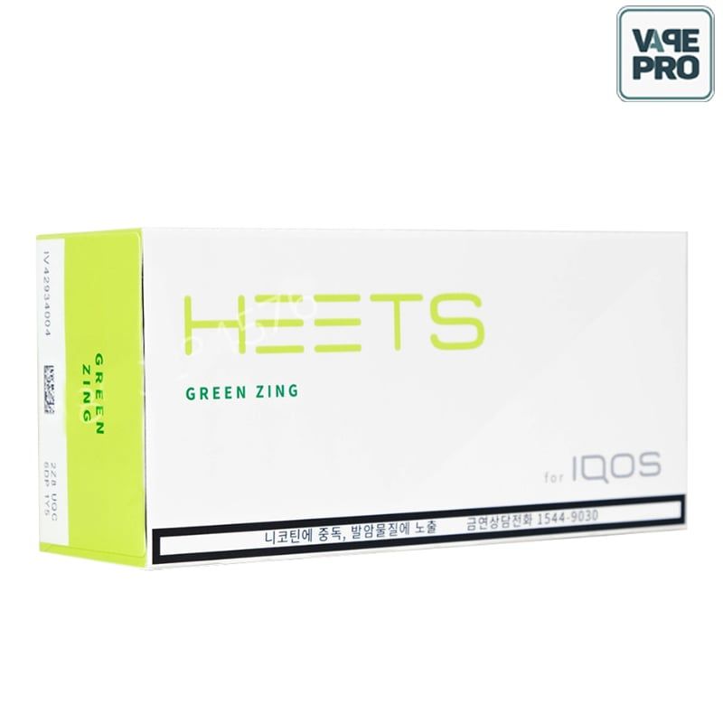 Thuốc iQOS Heets GREEN ZING KOREA