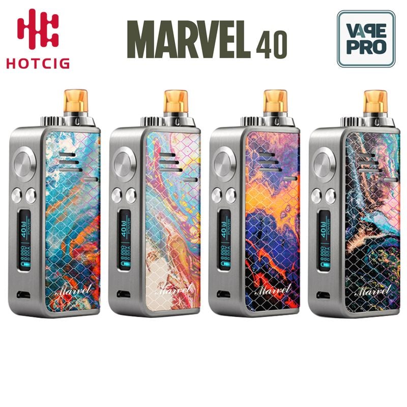 BỘ POD SYSTEM MARVEL 40W 1200mAh by HOTCIG