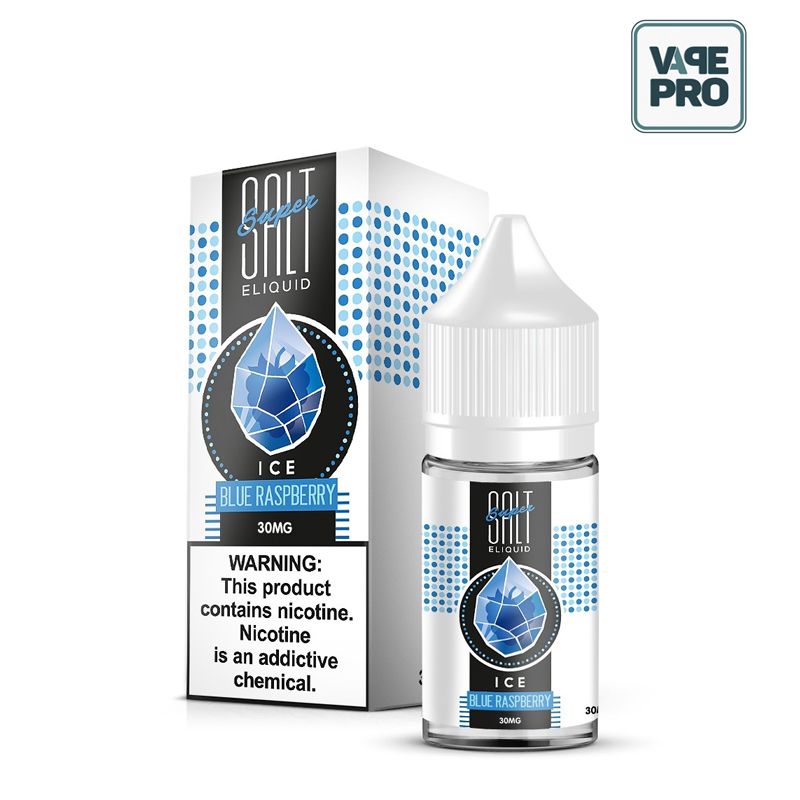 ICE BLUE RASPBERRY - SUPER SALT E-LIQUID - 30ML (Quả Mâm xôi lạnh)