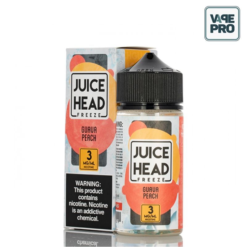 ICE GUAVA PEACH ( Ổi Đào lạnh) - JUICE HEAD EXTRA FREEZE- 100ML