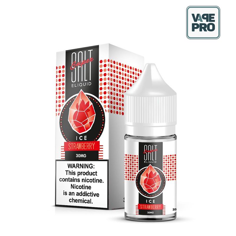 ICE STRAWBERRY - SUPER SALT E-LIQUID - 30ML (Dâu tây lạnh)