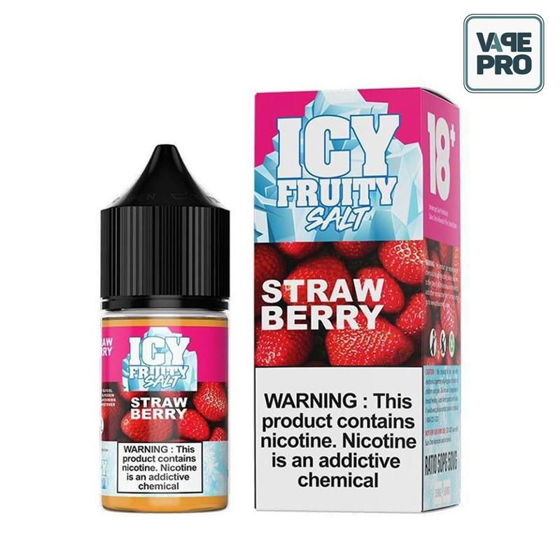 Strawberry (Dâu tây lạnh) Icy Fruity Salt 30ML