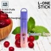 POD DÙNG 1 LẦN L- ONE STICK 5000 HƠI CỔNG SẠC TYPE-C DISPOSABLE BY L-ONE