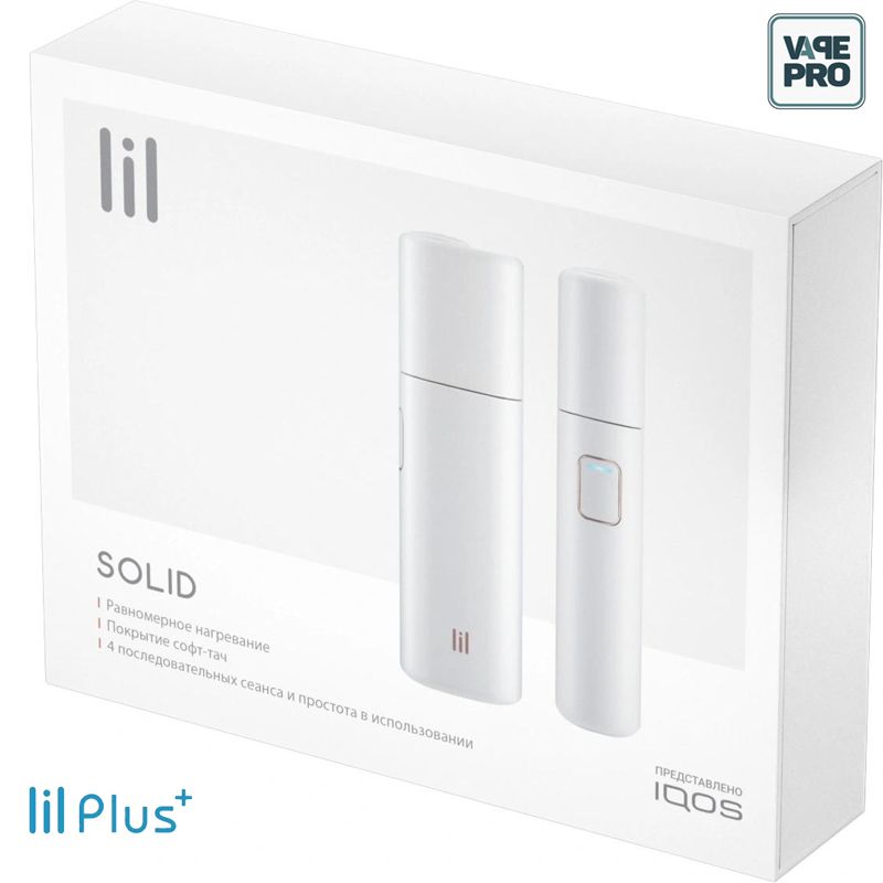 LIL SOLID PLUS (Màu trắng) By KT&G IQOS (NGA)